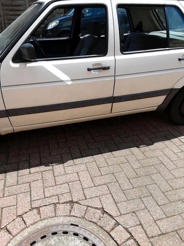 Gebraucht VW Golf II 51 PS (37 kW) 1989 Weiß Kleinwagen