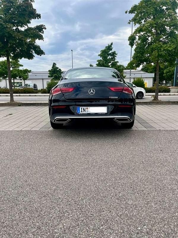 Schwarz Gebraucht 2019 Mercedes CLA220 AMG line Limousine | 29.500 € (Guter Preis) - Bild 1/4