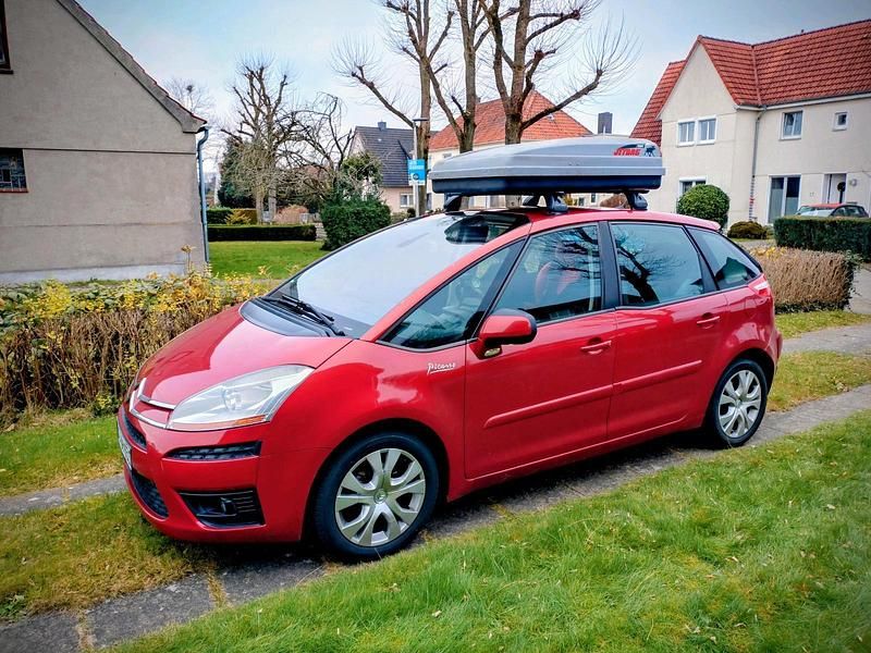Gebraucht Citroën C4 Picasso Tendance 109 PS (80 kW) 2008 Rot Van / Kleinbus