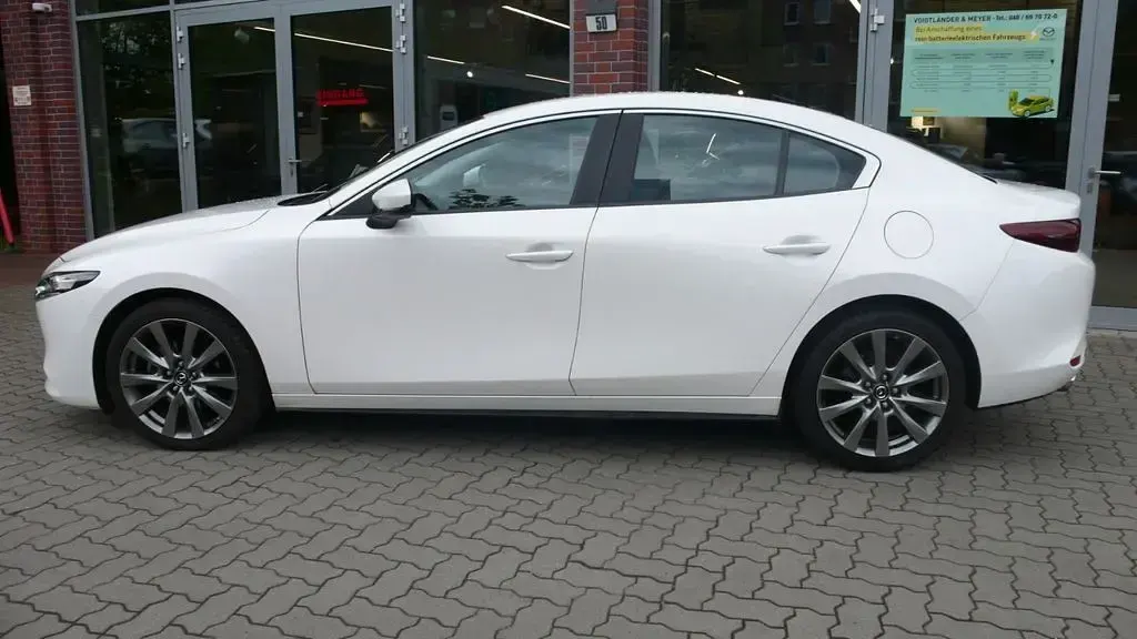 Brugt Mazda 3 186 HK (136 kW) 2021 Hvid Sedan