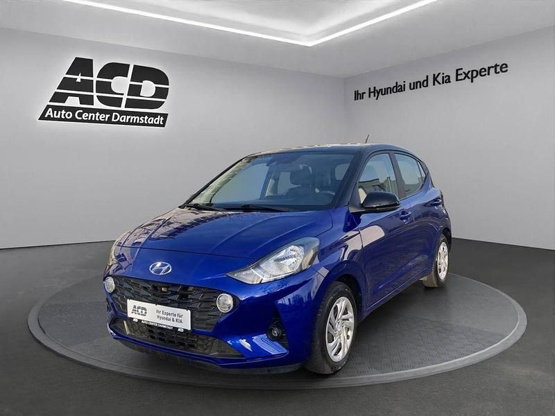 Blau Gebraucht 2022 Hyundai i10 Trend Kleinwagen | 14.770 € (Fairer Preis) - Bild 1/4