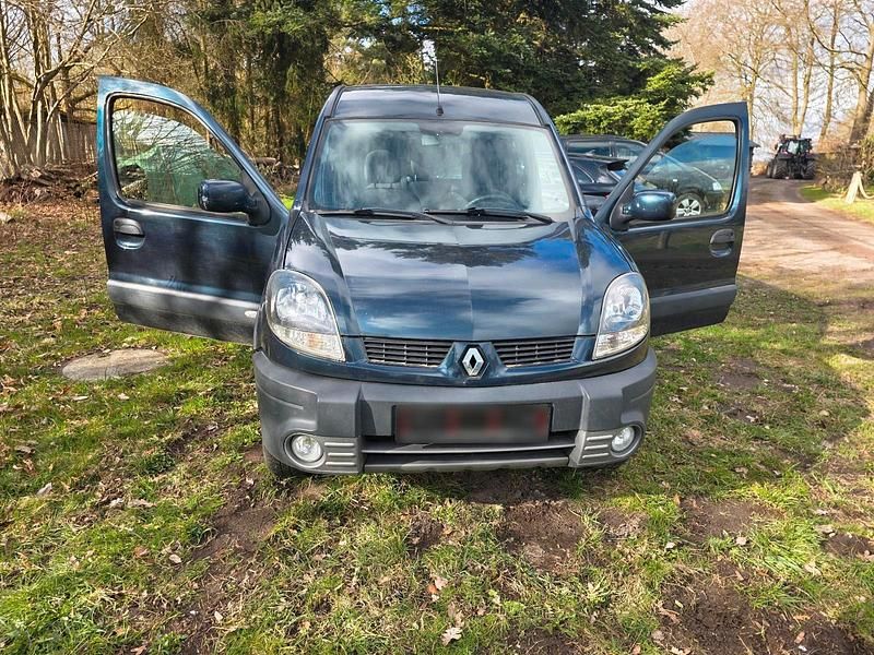 Gebraucht Renault Kangoo 95 PS (69 kW) 2005 Grün Van / Kleinbus