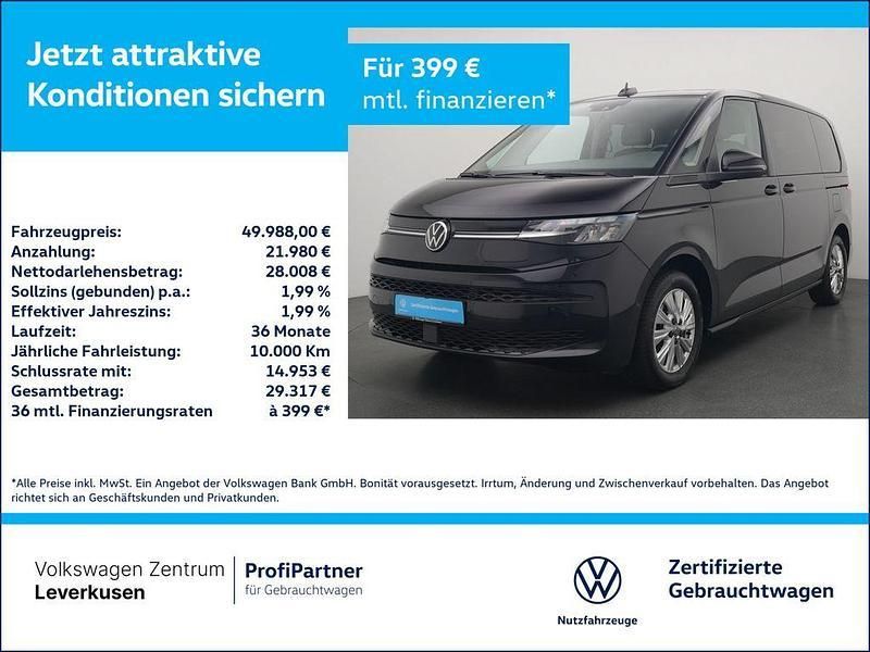 Deep black Gebraucht 2024 VW T7 Life Van | 49.988 € (Guter Preis) - Bild 1/4