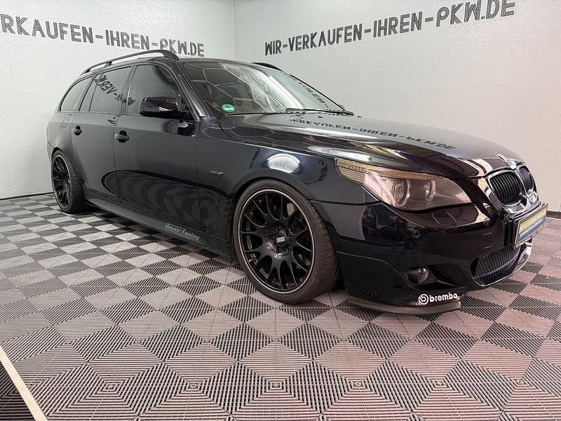 Schwarz Gebraucht 2006 BMW 535 M Sport Kombi | 6.850 € (Guter Preis) - Bild 1/4