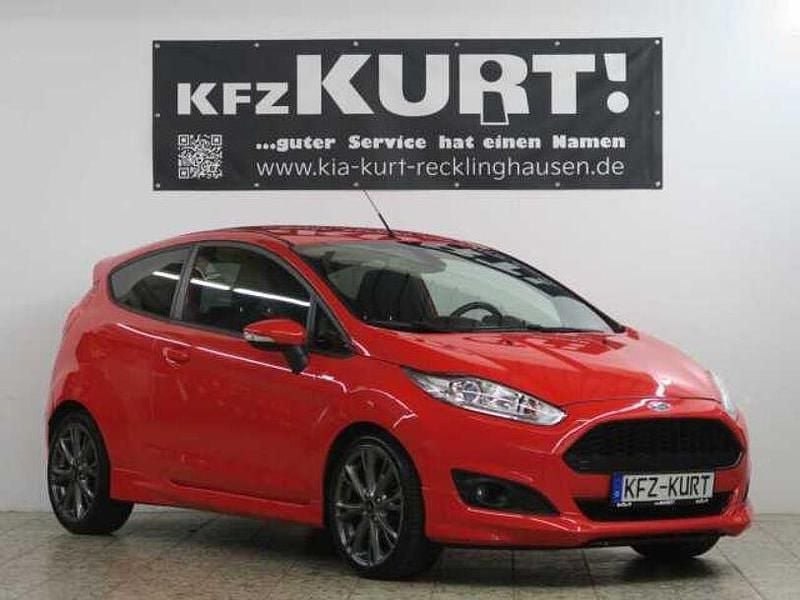 Race red Gebraucht 2016 Ford Fiesta ST-Line Kleinwagen | 6.999 € (Fairer Preis) - Bild 1/4