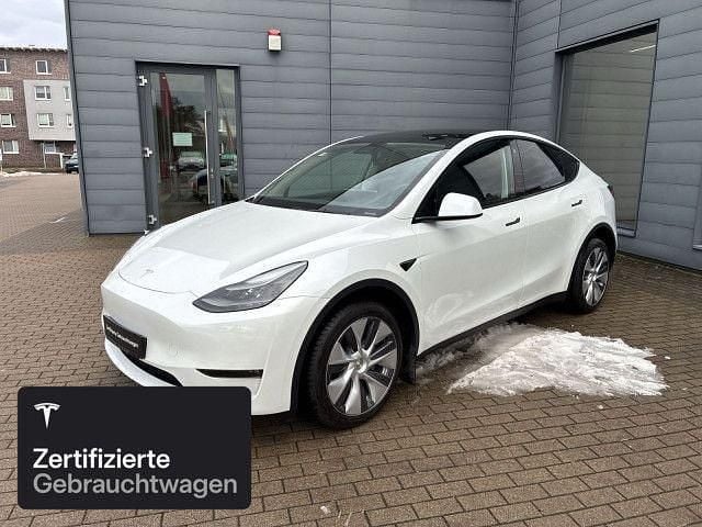 Weiß Gebraucht 2022 Tesla Model Y Long Range AWD SUV | 35.700 € (Fairer Preis) - Bild 1/4
