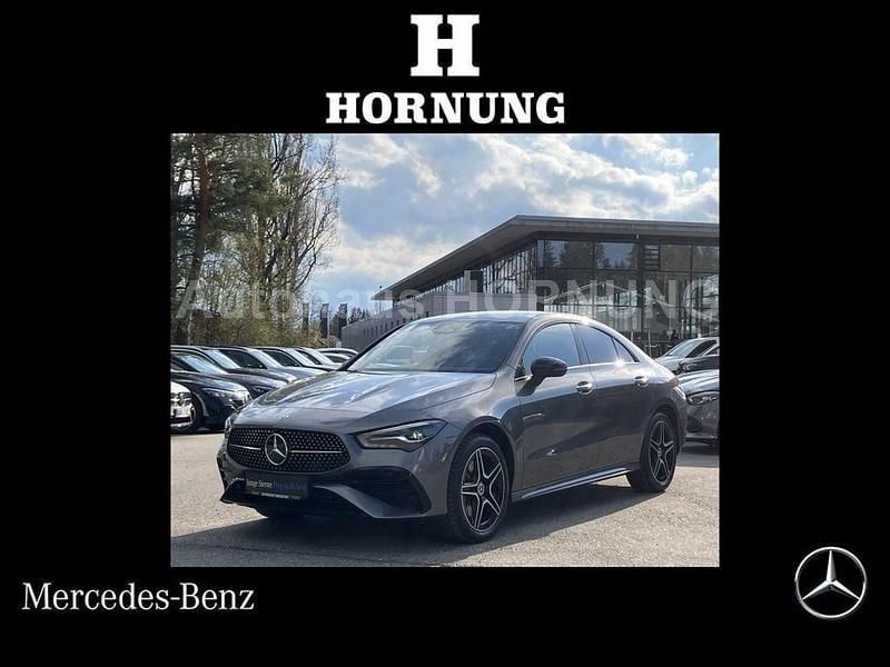 Mountaingrau met. Gebraucht 2024 Mercedes CLA250e Advanced Limousine | 37.890 € (Guter Preis) - Bild 1/4