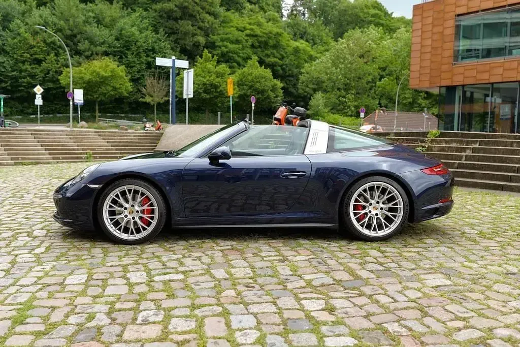 Gebraucht Porsche 911 Targa 4S 420 PS (308 kW) 2016 Nachtblau Cabrio