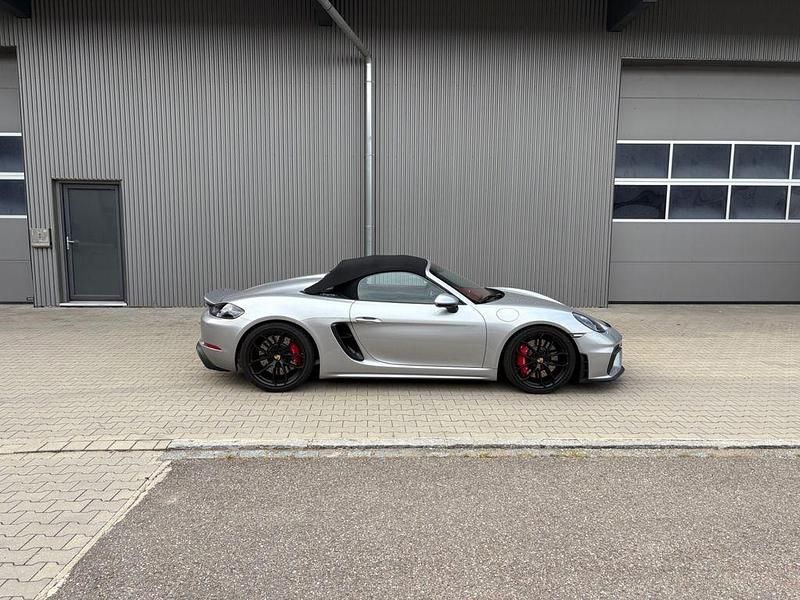 Silber Gebraucht 2023 Porsche Boxster Spyder Cabrio | 124.999 € - Bild 1/4