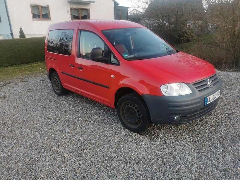 Gebraucht VW Caddy Life 80 PS (58 kW) 2009 Rot Van / Kleinbus