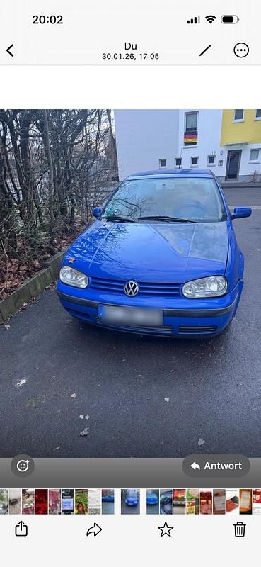 Gebraucht VW Golf IV S 85 PS (62 kW) 2001 Blau Kleinwagen