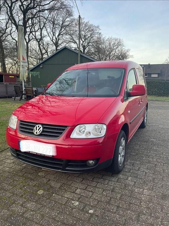 Gebraucht VW Caddy Life 109 PS (80 kW) 2009 Rot Van / Kleinbus