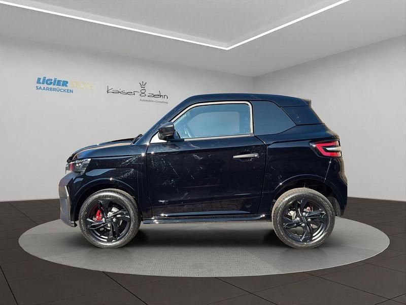 Neu Ligier JS50 2025 Schwarz Kleinwagen