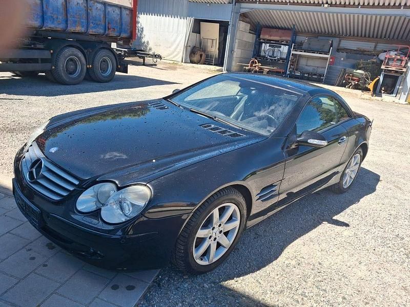 Schwarz Gebraucht 2004 Mercedes SL350 Cabrio | 8.600 € (Superpreis) - Bild 1/3