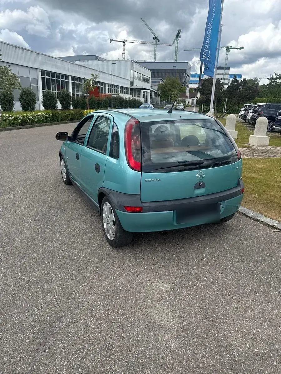 Gebraucht Opel Corsa Njoy 90 PS (66 kW) 2003 Grün Kleinwagen