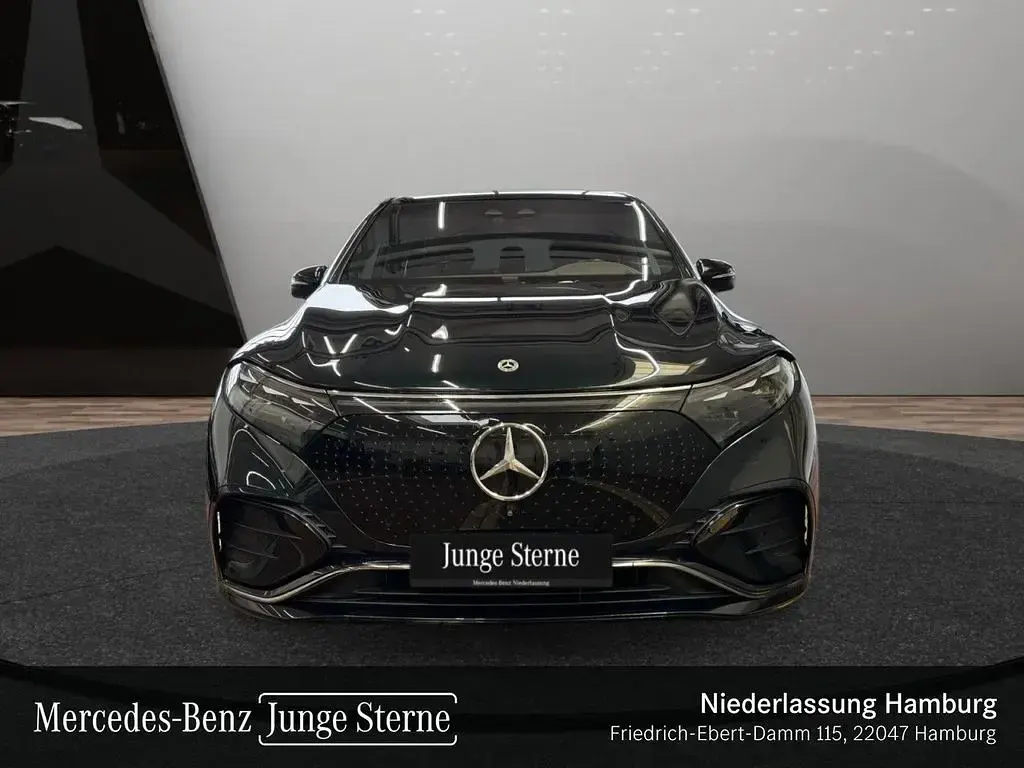 Gebraucht Mercedes EQS580 AMG 400 kW (544 PS) 2023 Grün SUV