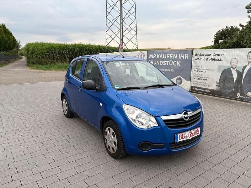 Blau Gebraucht 2013 Opel Agila Basis Limousine | 3.300 € (Superpreis) - Bild 1/4