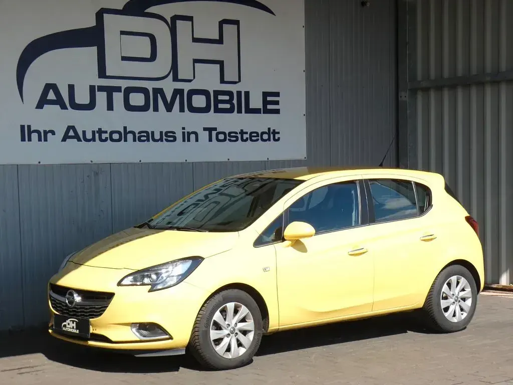 Gebraucht Opel Corsa 116 PS (85 kW) 2015 Gelb Kleinwagen