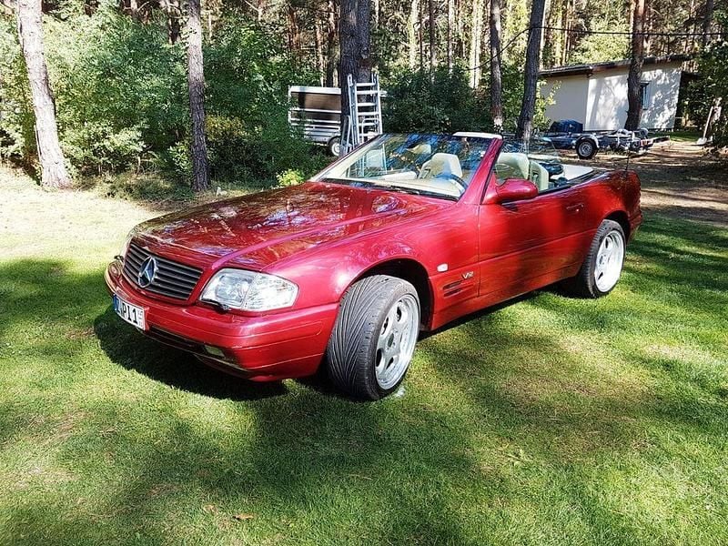 Gebraucht Mercedes SL600 394 PS (289 kW) 1998 Rot Cabrio