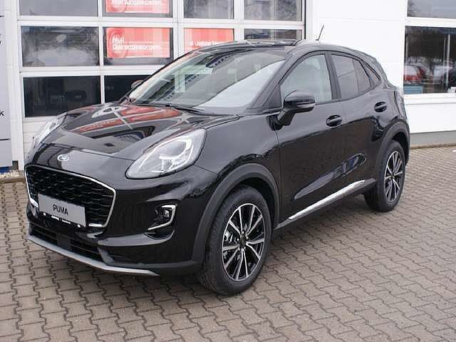 Obsidianschwarz metallic Gebraucht 2022 Ford Puma Titanium Coupé | 18.990 € (Guter Preis) - Bild 1/4