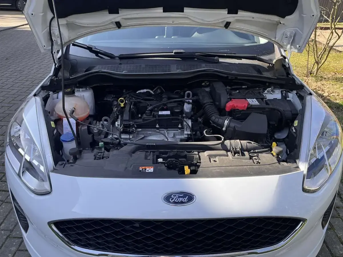 Gebraucht Ford Fiesta Trend 71 PS (52 kW) 2017 Weiß Kleinwagen