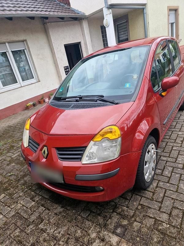 Rot Gebraucht 2005 Renault Modus Initiale Van / Kleinbus | 750 € (Superpreis) - Bild 1/4