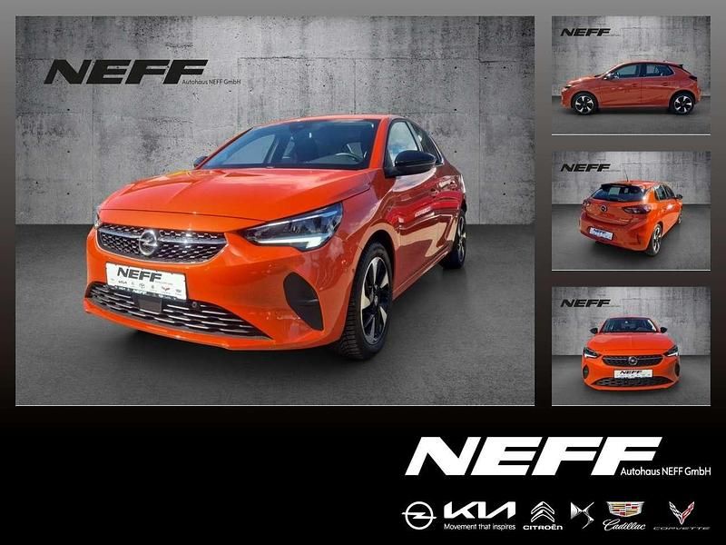 Power orange/dynamik orange Gebraucht 2022 Opel Corsa-e Elegance Kleinwagen | 16.490 € (Fairer Preis) - Bild 1/4