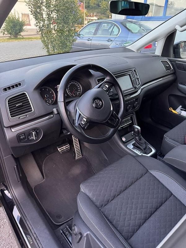 Gebraucht VW Sharan Join 220 PS (161 kW) 2018 Schwarz Van / Kleinbus