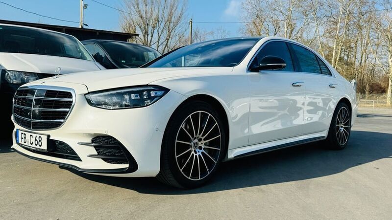 Weiß Gebraucht 2021 Mercedes S400 AMG Limousine | 74.999 € (Superpreis) - Bild 1/4