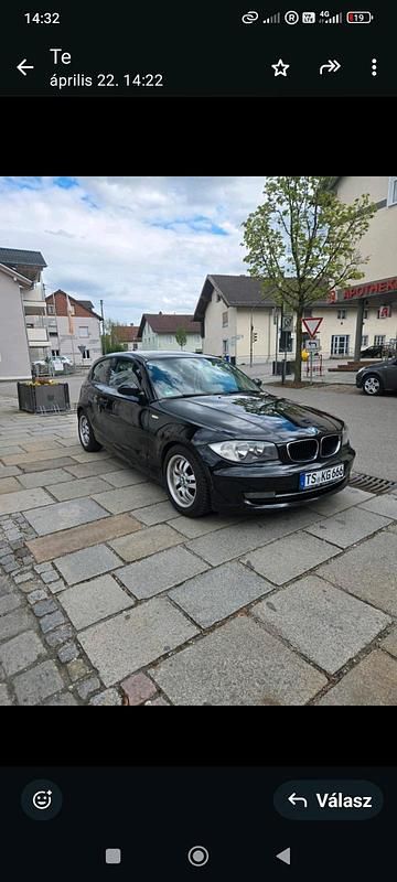 Schwarz Gebraucht 2008 BMW 116 Kleinwagen | 1.000 € - Bild 1/4