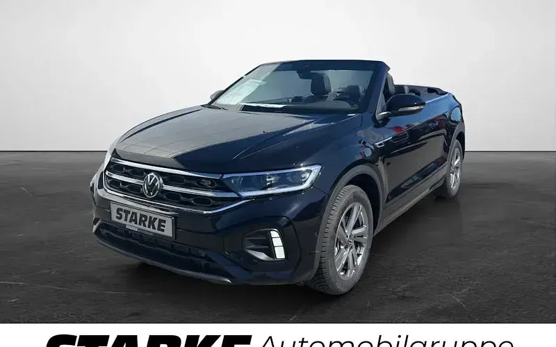 Neu VW T-Roc Cabriolet R-line 150 PS (110 kW) 2026 Schwarz Cabrio