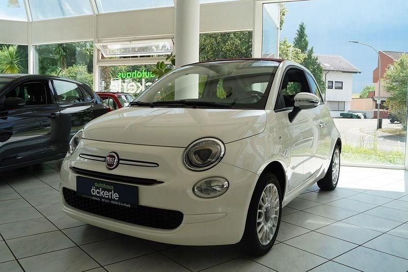 Weiß Gebraucht 2017 Fiat 500 Mirror Cabrio | 9.490 € (Fairer Preis) - Bild 1/4