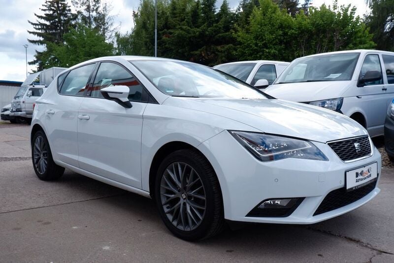 Gebraucht Seat Leon I-Tech 110 PS (80 kW) 2014 Weiß Limousine
