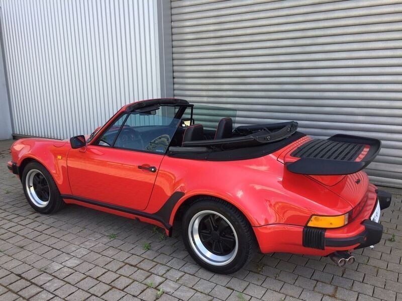 Gebraucht Porsche 930 Turbo 300 PS (220 kW) 1988 Rot Cabrio