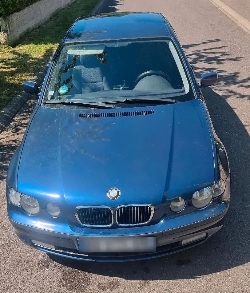 Gebraucht BMW 316 Compact 116 PS (85 kW) 2003 Blau Kleinwagen