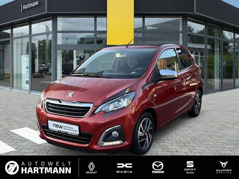 Gebraucht Peugeot 108 Top! Collection 72 PS (52 kW) 2020 Rot Kleinwagen