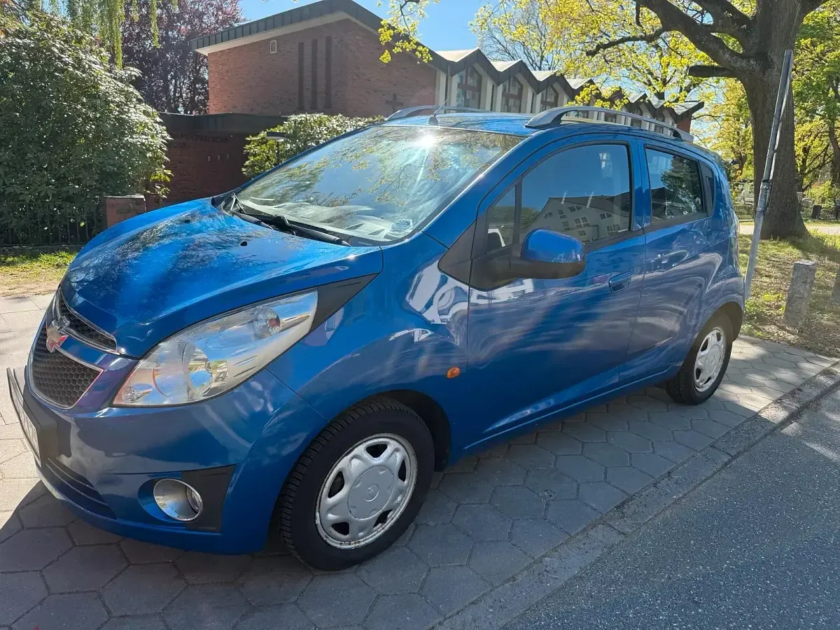 Usata Chevrolet Spark 2010 Blu Utilitaria