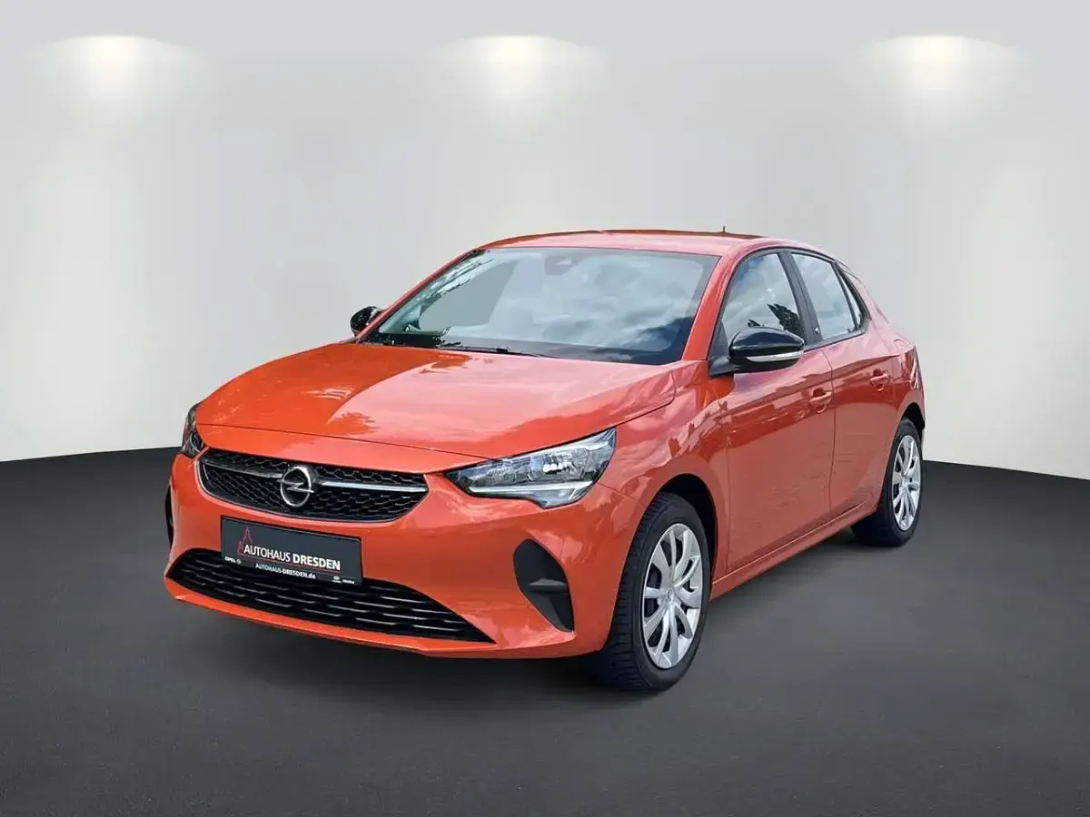 Usata Opel Corsa-e Edition 100 kW (136 CV) 2023 Arancione Utilitaria