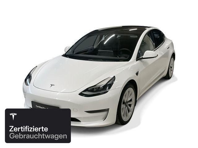 Gebraucht Tesla Model 3 Long Range AWD 324 kW (441 PS) 2021 Pearl white multicoat Limousine