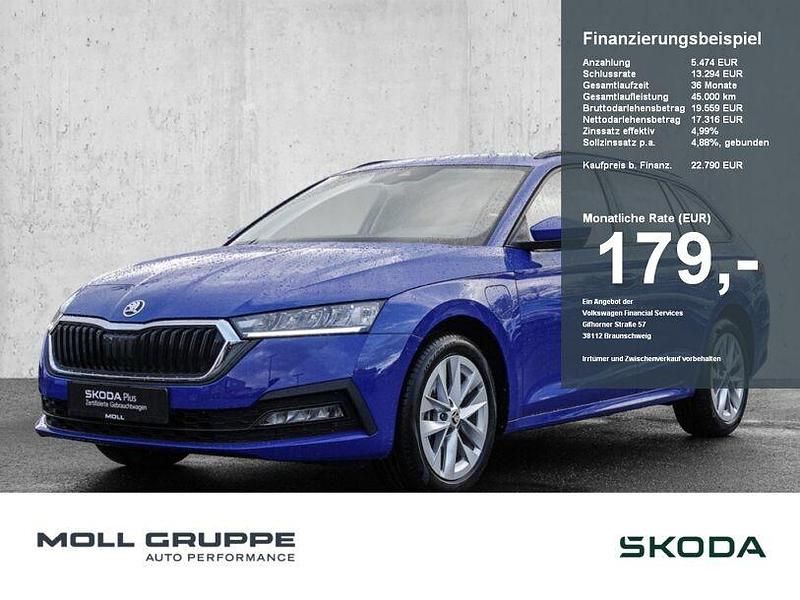 Blau Gebraucht 2023 Skoda Octavia Ambition Kombi | 22.790 € (Superpreis) - Bild 1/4