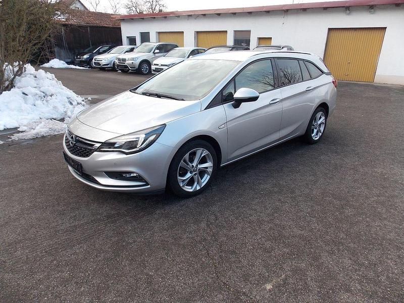 Gebraucht Opel Astra 125 PS (91 kW) 2018 Silber Kombi