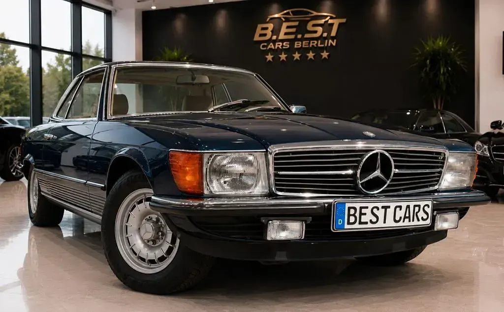 Gebraucht Mercedes SLC280 185 PS (136 kW) 1981 Blau Coupé