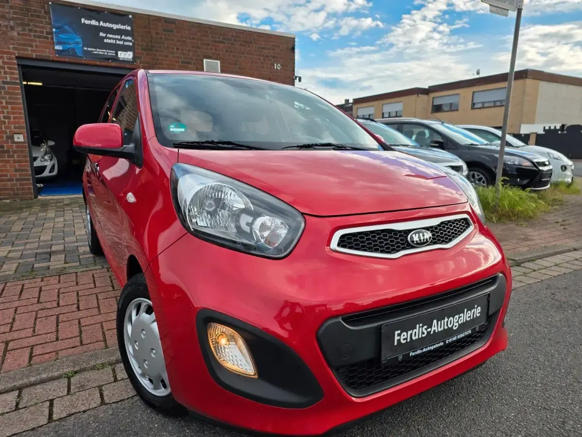 Gebraucht Kia Picanto Edition 7 69 PS (50 kW) 2015 Rot Kleinwagen