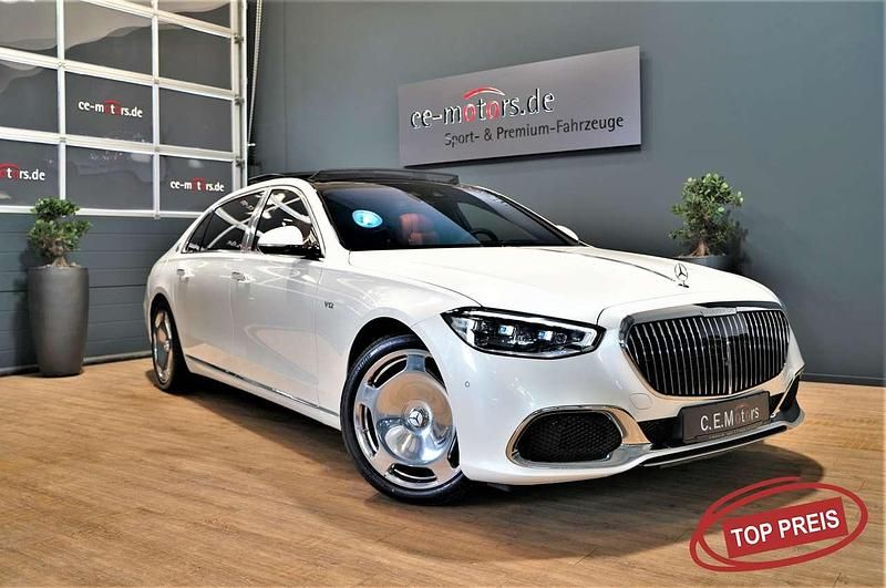 Diamantweiss lack Gebraucht 2022 Mercedes S680 Maybach Limousine | 199.750 € (Guter Preis) - Bild 1/4