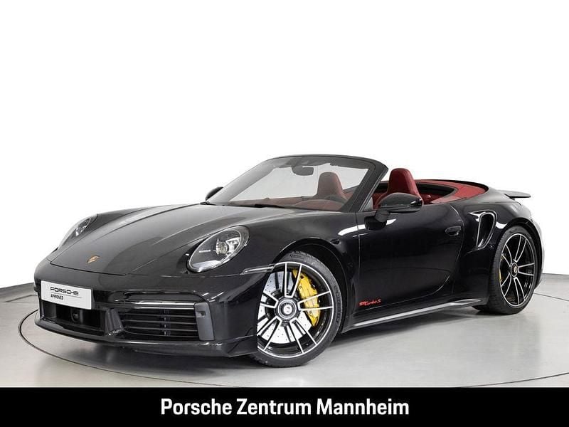 Tiefschwarzmetallic Gebraucht 2020 Porsche 911 Turbo S Cabriolet Cabrio | 194.900 € (Guter Preis) - Bild 1/4