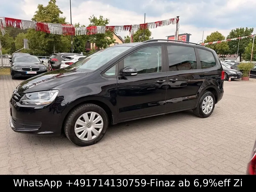 Gebraucht VW Sharan Trendline 150 PS (110 kW) 2013 Schwarz Van / Kleinbus