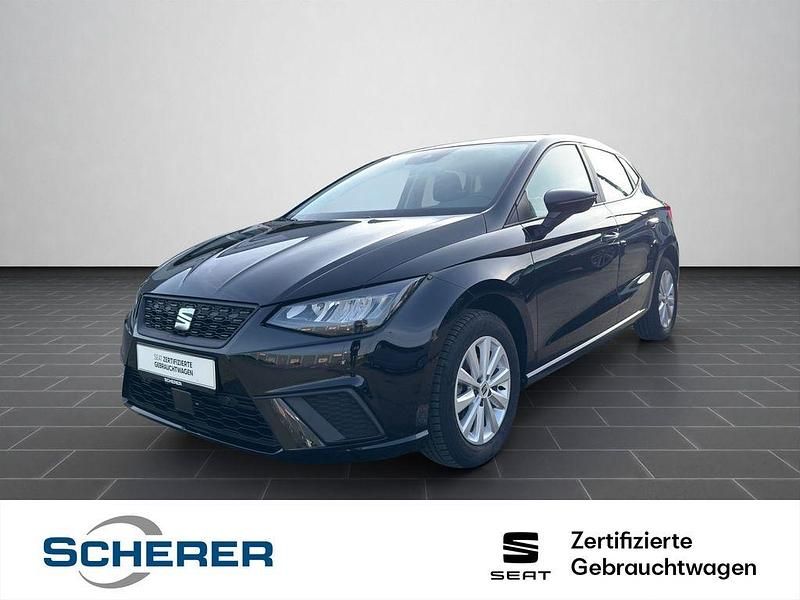 Midnight schwarz metallic (metallic) Gebraucht 2024 Seat Ibiza Style Limousine | 18.300 € (Fairer Preis) - Bild 1/4