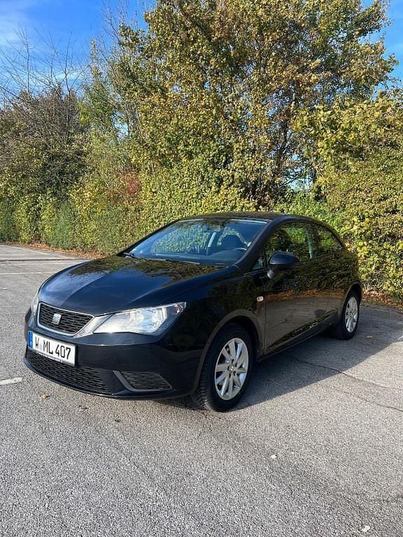 Schwarz Gebraucht 2013 Seat Ibiza SC Style Kleinwagen | 3.300 € (Guter Preis) - Bild 1/4