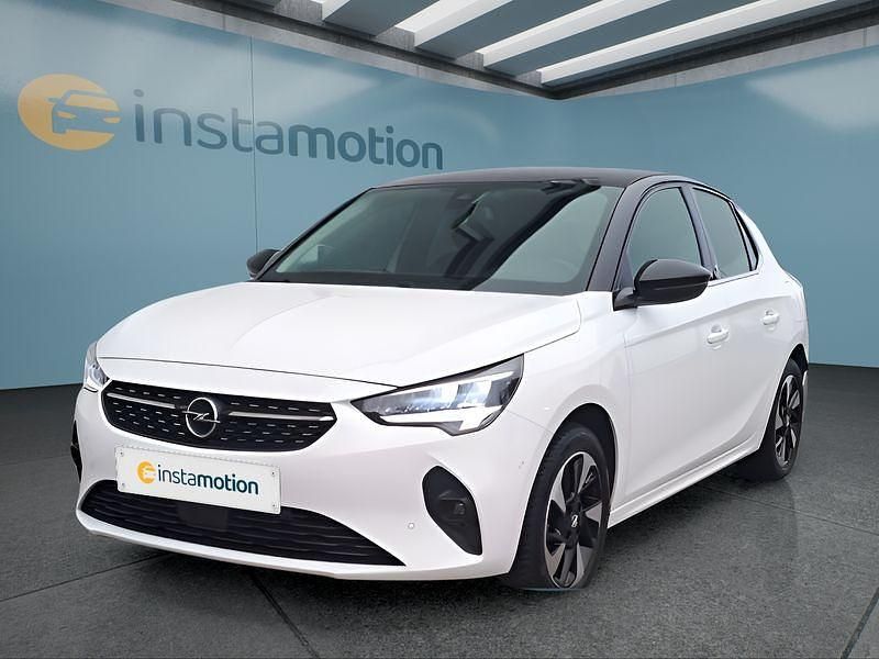 Weiß Gebraucht 2021 Opel Corsa-e Elegance Kleinwagen | 16.999 € (Teuer) - Bild 1/4