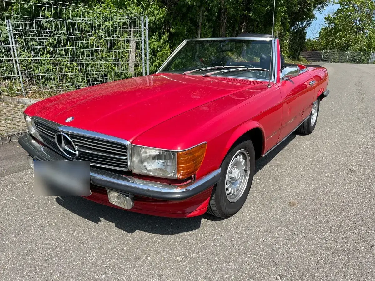 Gebraucht Mercedes 350 200 PS (147 kW) 1971 Rot Cabrio